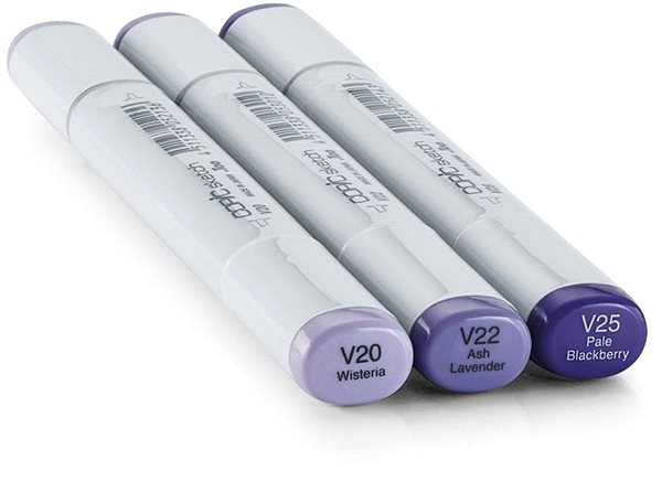COPIC Sketch double-sided Brush Chisel 3 pcs fusion set 1 .