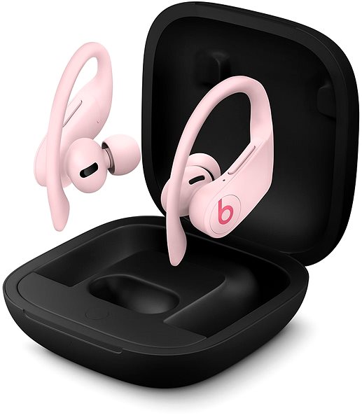 Vezeték nélküli fül-/fejhallgató Beats PowerBeats Pro rózsaszín Oldalnézet