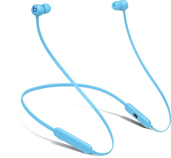 Wireless Headphones Beats Flex - Flame Blue Lateral view