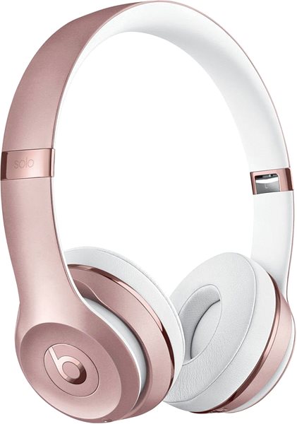 Bezdrôtové slúchadlá Beats Solo3 Wireless Headphones – ružovo zlaté Bočný pohľad