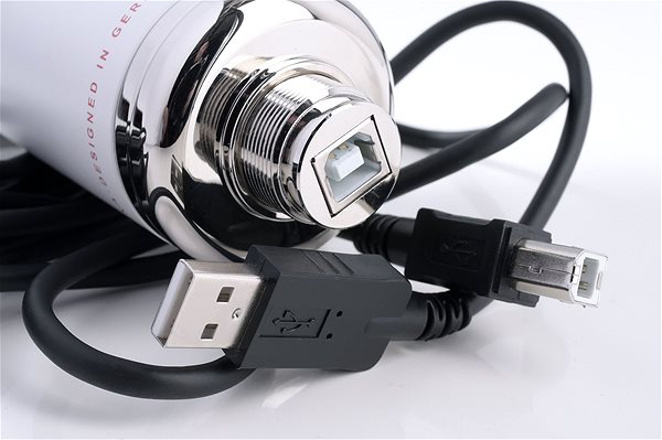 Microphone Monkey Banana Hapa White Connectivity (ports)