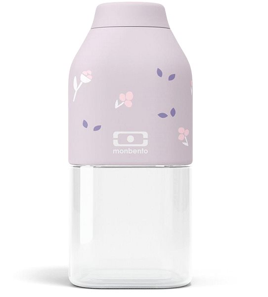 Fľaša na vodu MonBento Positive S Purple Unicorn | svetlo fialová ...