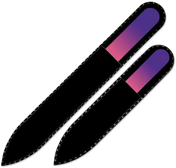 Mont Bleu Set of 2 coloured glass nail files R-MS01.