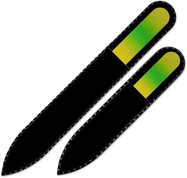 Mont Bleu Set of 2 coloured glass nail files R-MS16.