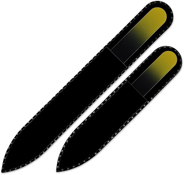 Mont Bleu R-MS20 set of 2 coloured glass files.