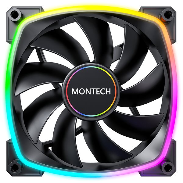 PC Fan Montech AX140 PWM Black ...