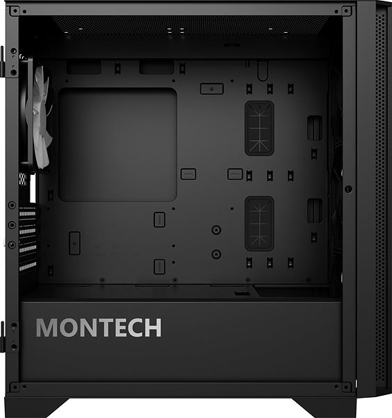 Számítógépház Montech AIR 100 ARGB Black ...