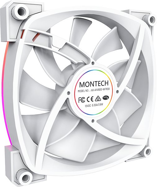 PC ventilátor Montech AX140 PWM (W) ...