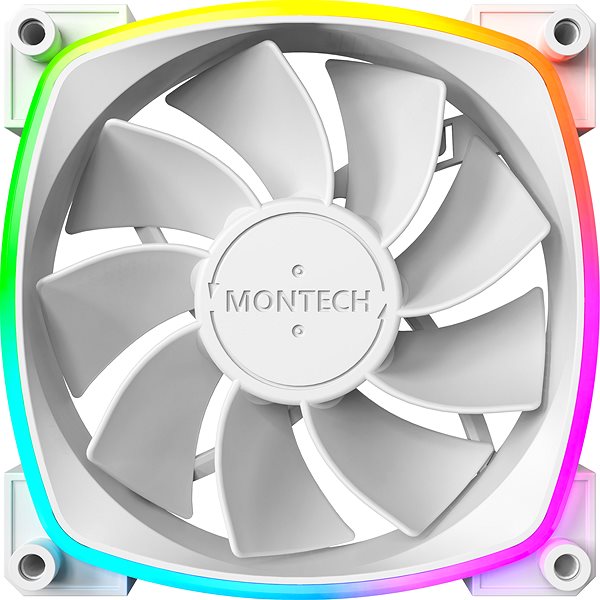 PC ventilátor Montech RX120 PWM White ...