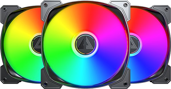 PC Fan Montech HP140 ARGB PWM Black ...