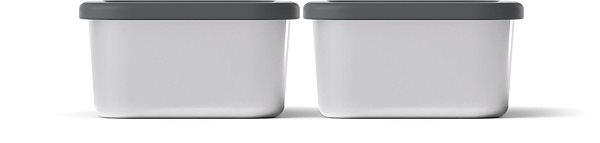 Snack Box MonBento Stainless steel snack boxes for warming Side S, 2 pcs ...