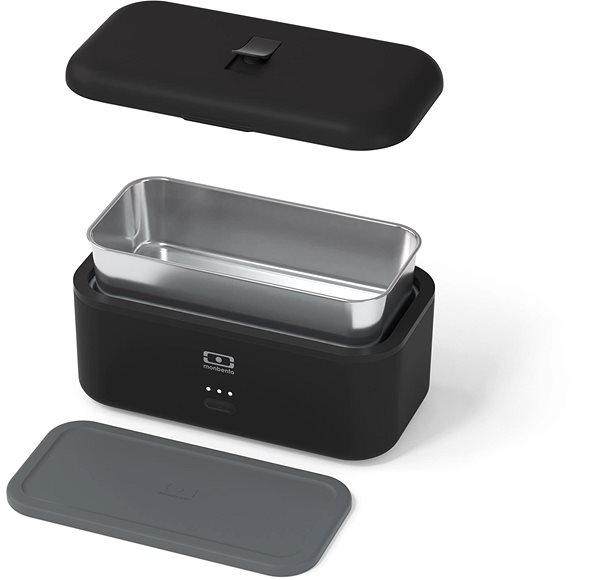 Snack Box MonBento Snack bento box for warming Side L ...