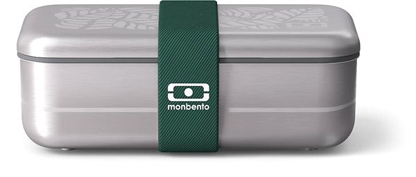Snack Box MonBento Stainless steel snack box Sense Canyon Graphic Jungle ...