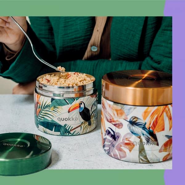 Lunch Box Quokka Stainless steel food container Whim Tropical ...