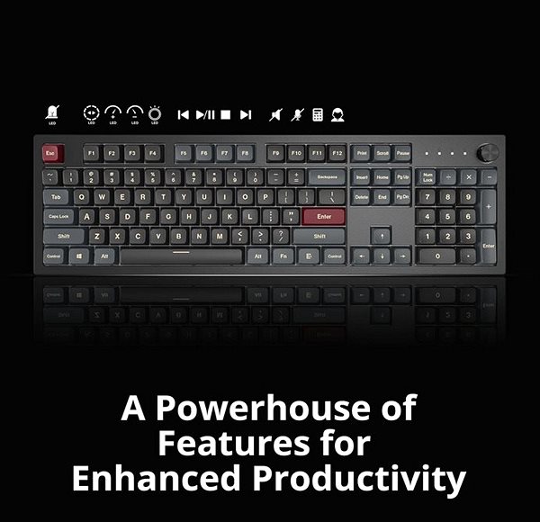 Gaming Keyboard Mkey Darkness Brown US ...