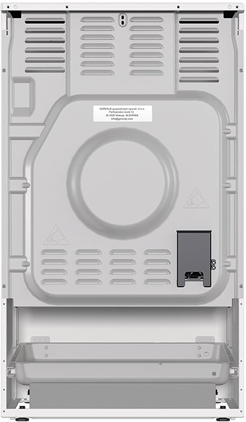 Kitchen Stove MORA I 8688 BW ...