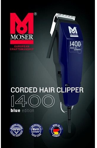 Trimmer Moser 1406-0452 BLUE Edition Packaging/box