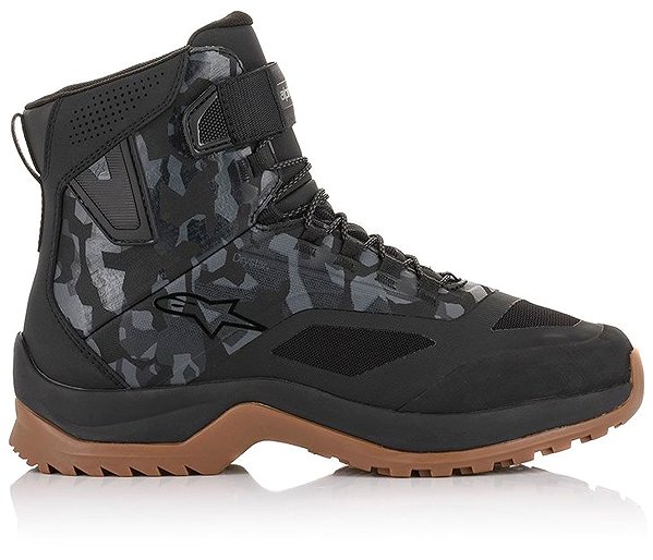 Motoros csizma ALPINESTARS CR-6 DRYSTAR, fekete/szürke terepszínű, 40,5-es méret ...
