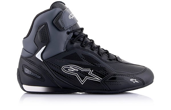 Motoros csizma ALPINESTARS FASTER-3 DRYSTAR, fekete/sötétszürke, 2025, mérete 38,5 ...