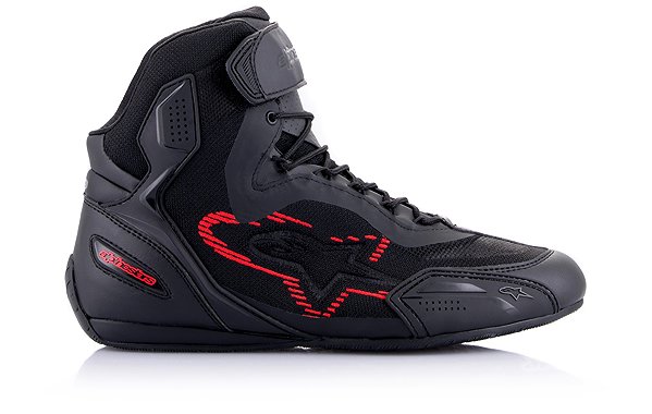 Motoros csizma ALPINESTARS FASTER-3 RIDEKNIT, fekete/sötétszürke/piros, 2025, mérete 45,5 ...