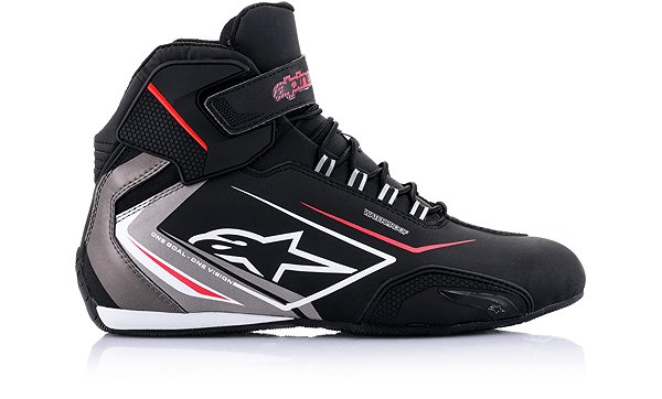 Motoros csizma ALPINESTARS SEKTOR WATERPROOF, fekete/fehér/szürke, 2025, mérete 38 ...