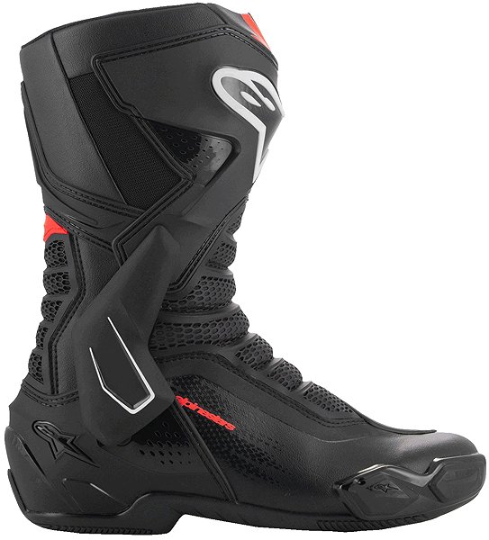 ALPINESTARS SMX-6 3 motorcycle boots, black/red fluo, 2025, size 41.