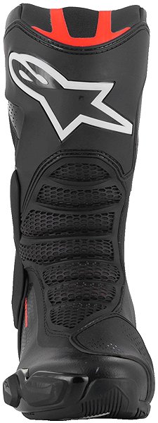 ALPINESTARS SMX-6 3 motorcycle boots, black/red fluo, 2025, size 43.