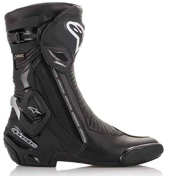 Motoros csizma ALPINESTARS SMX PLUS 2 GORE-TEX, fekete/ezüst, 2025, 39-es méret ...