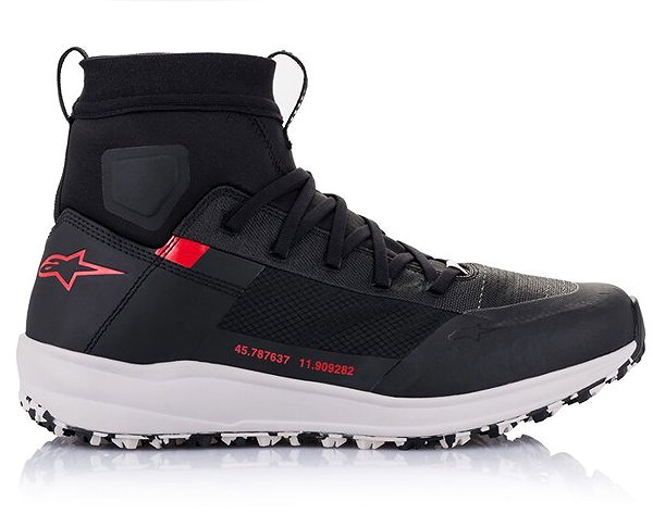 Motoros csizma Alpinestars SPEEDFORCE Cipő, fekete/ fehér/ piros, mérete 40 ...