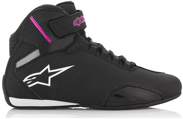 Motoros csizma ALPINESTARS STELLA SEKTOR, női, fekete / lila, 2025, 38 ...