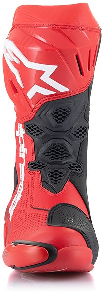 Topánky na motorku ALPINESTARS topánky SUPERTECH R, červené fluo/červené, 2025, veľ. 38 ...
