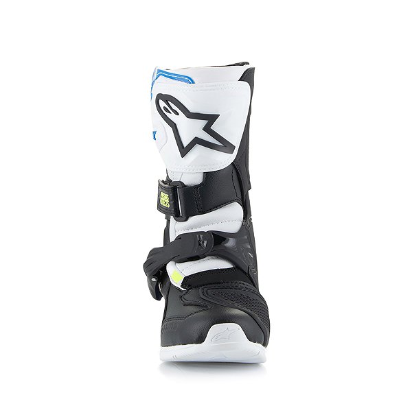 Motoros csizma ALPINESTARS TECH 3S KIDS fehér/fekete/kék, 2025, mérete 30,5 ...
