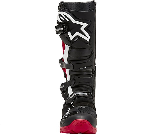 Motoros csizma ALPINESTARS TECH 7 Enduro DRYSTAR HONDA kollekció, fekete/piros, 2025, mérete 45,5 ...