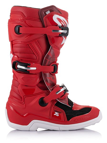 Motoros csizma ALPINESTARS csizma TECH 7 S, gyermek, piros, 2025, 37-es méret ...