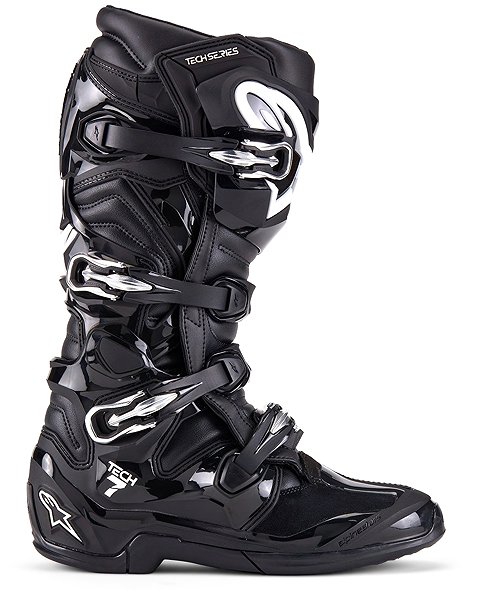 Motoros csizma ALPINESTARS TECH 7, fekete, 2025, 40,5 méret ...