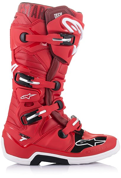 Motoros csizma Alpinestars TECH 7 Csizma, piros, 2024, mérete 45,5 ...