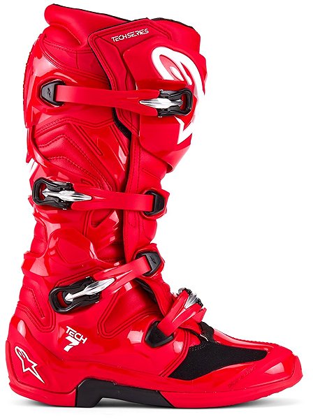 Motoros csizma ALPINESTARS TECH 7, piros, 2025, 45,5 ...