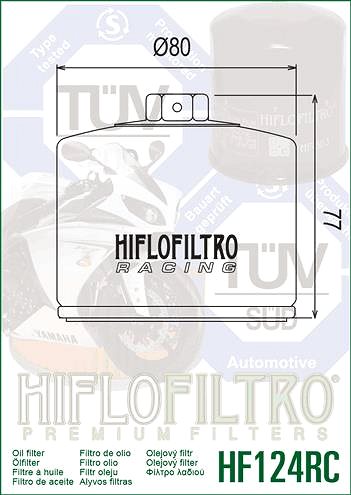 Olejový filter HIFLOFILTRO HF124RC Racing ...