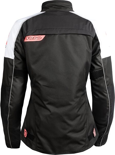 Motoros kabát Yoko Bulsa, fekete-fehér, XL ...