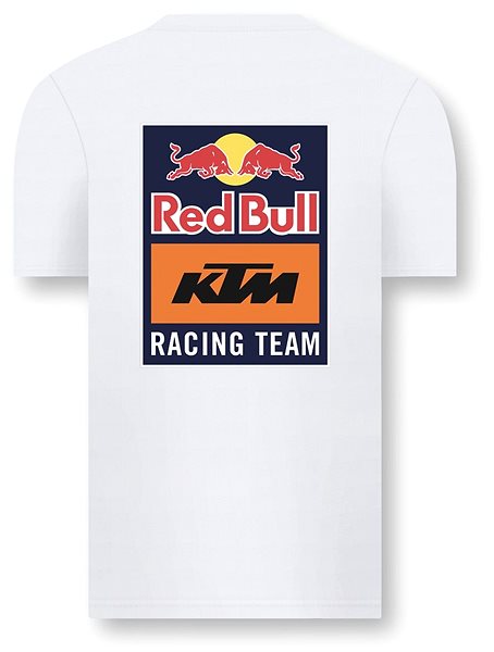 Tričko Red Bull KTM Backprint T-Shirt, farba biela, veľ. S ...