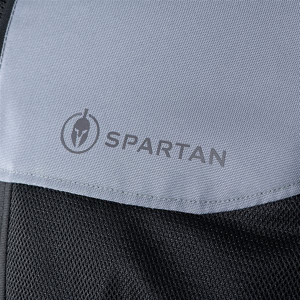 Motorkárska bunda Oxford Air Spartan, sivá/čierna, L ...