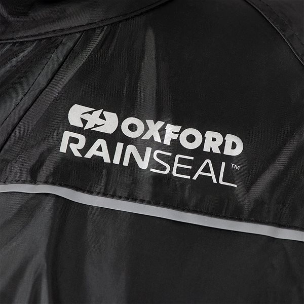 Motorkárska bunda Oxford Rain Seal 2023, čierna, L ...