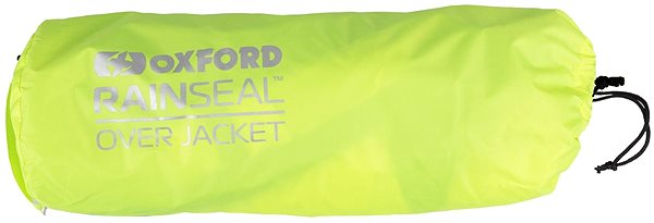 Motorkárska bunda Oxford Rain Seal 2023, čierna/žltá fluo, S ...