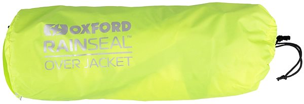 Motorkárska bunda Oxford Rain Seal 2023, čierna/žltá fluo, XL ...