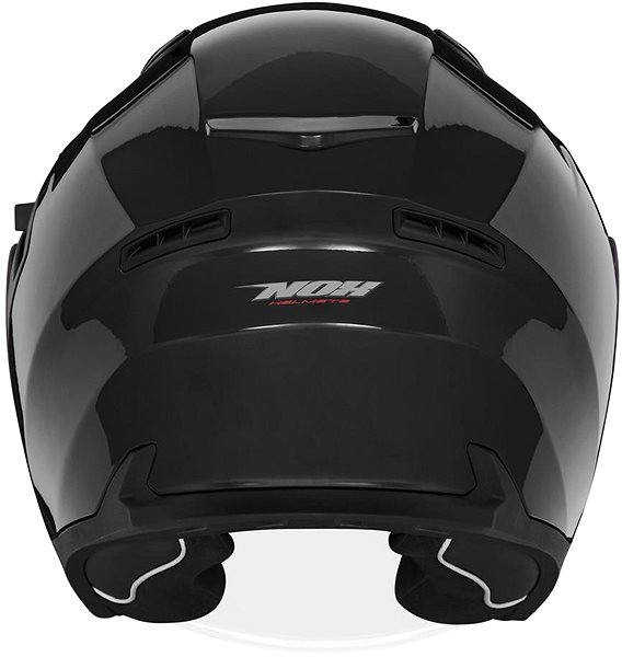 Helma na motorku NOX N130 2024, černá, velikost S ...