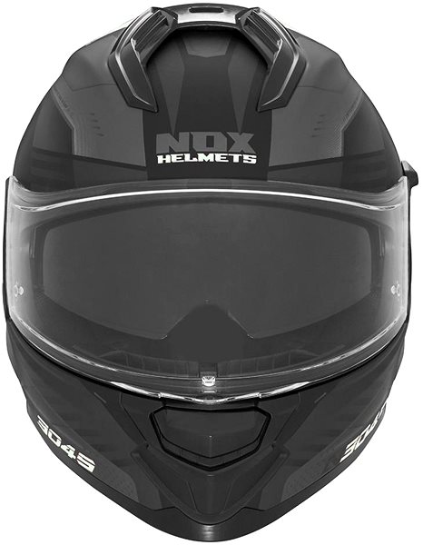 Motoros sisak NOX sisak N304S CARVER (fekete matt, fehér, M méret) 2025 ...