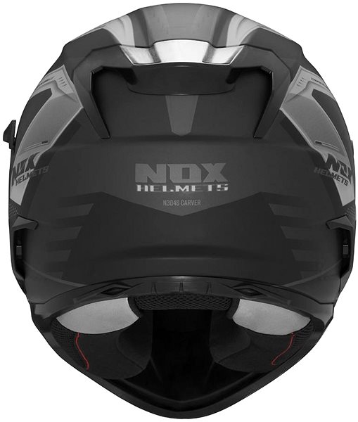 Motoros sisak NOX N304S CARVER 2025 Bukósisak, matt fekete/ titán, mérete 2XL ...
