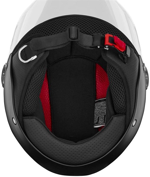 NOX N710 2024 children's motorcycle helmet, matt black, size XL.
