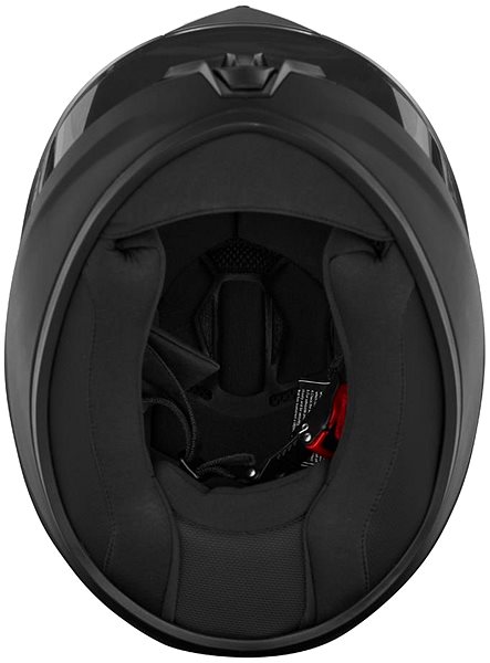 NOX N731 2024 children's motorcycle helmet, matt black, size XL.
