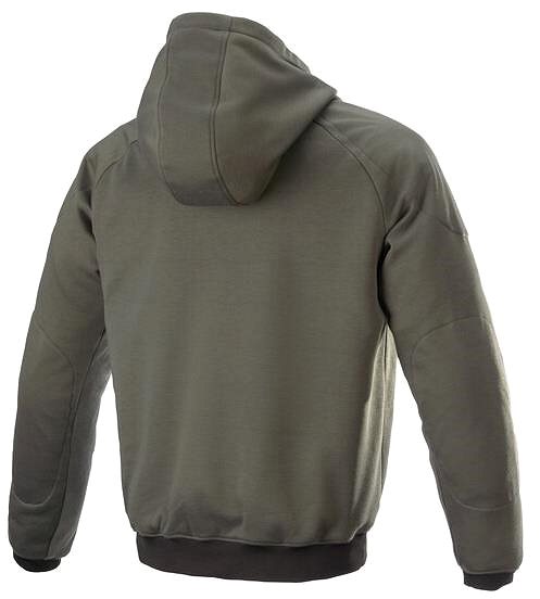 Motorkárska bunda ALPINESTAR AGELESS HOODIES, žíhaná zelená, 2024, veľkosť L ...